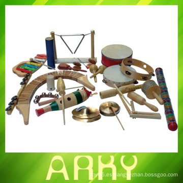 Maraca de madera caliente de la venta, instrumento musical de madera de la alta calidad, 2014 Nuevos juguetes musicales de madera